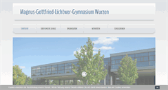 Desktop Screenshot of gymnasium-wurzen.de